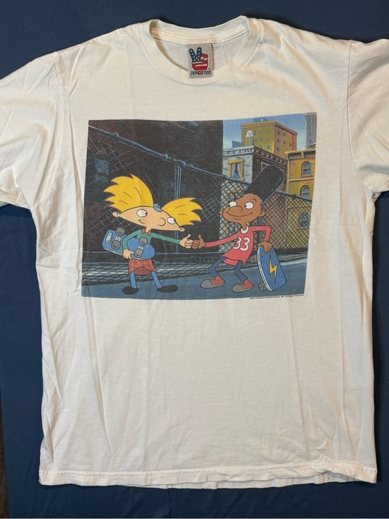 Other - Nickelodeon 2014 Hey Arnold! Graphic Tee - White